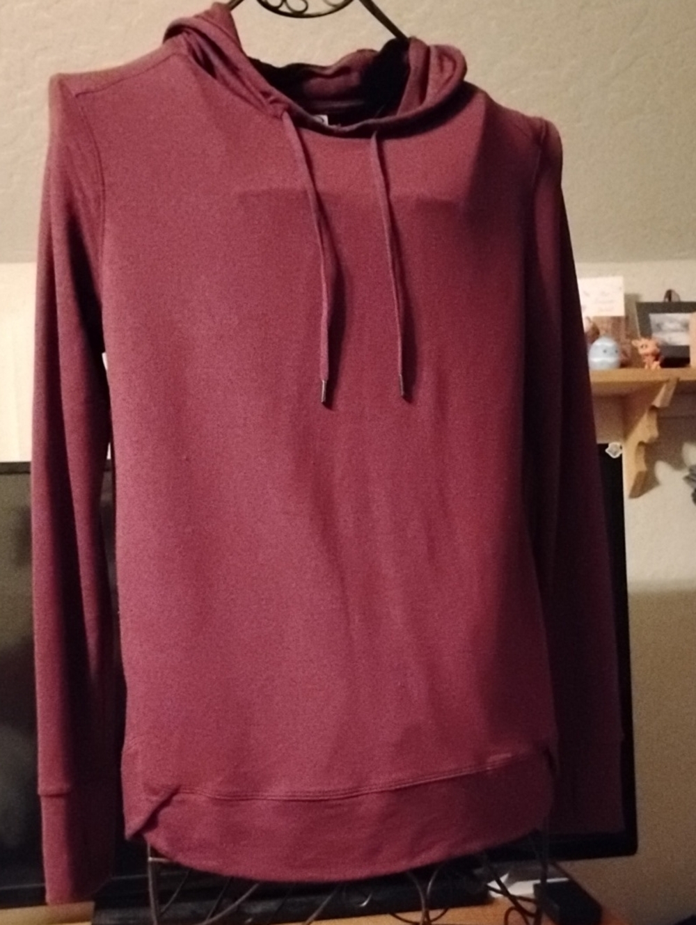 Athletic Works Men's Crewneck Sweater - Burgundy